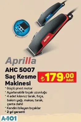 APRİLLA SAÇ KESME MAKİNESİ